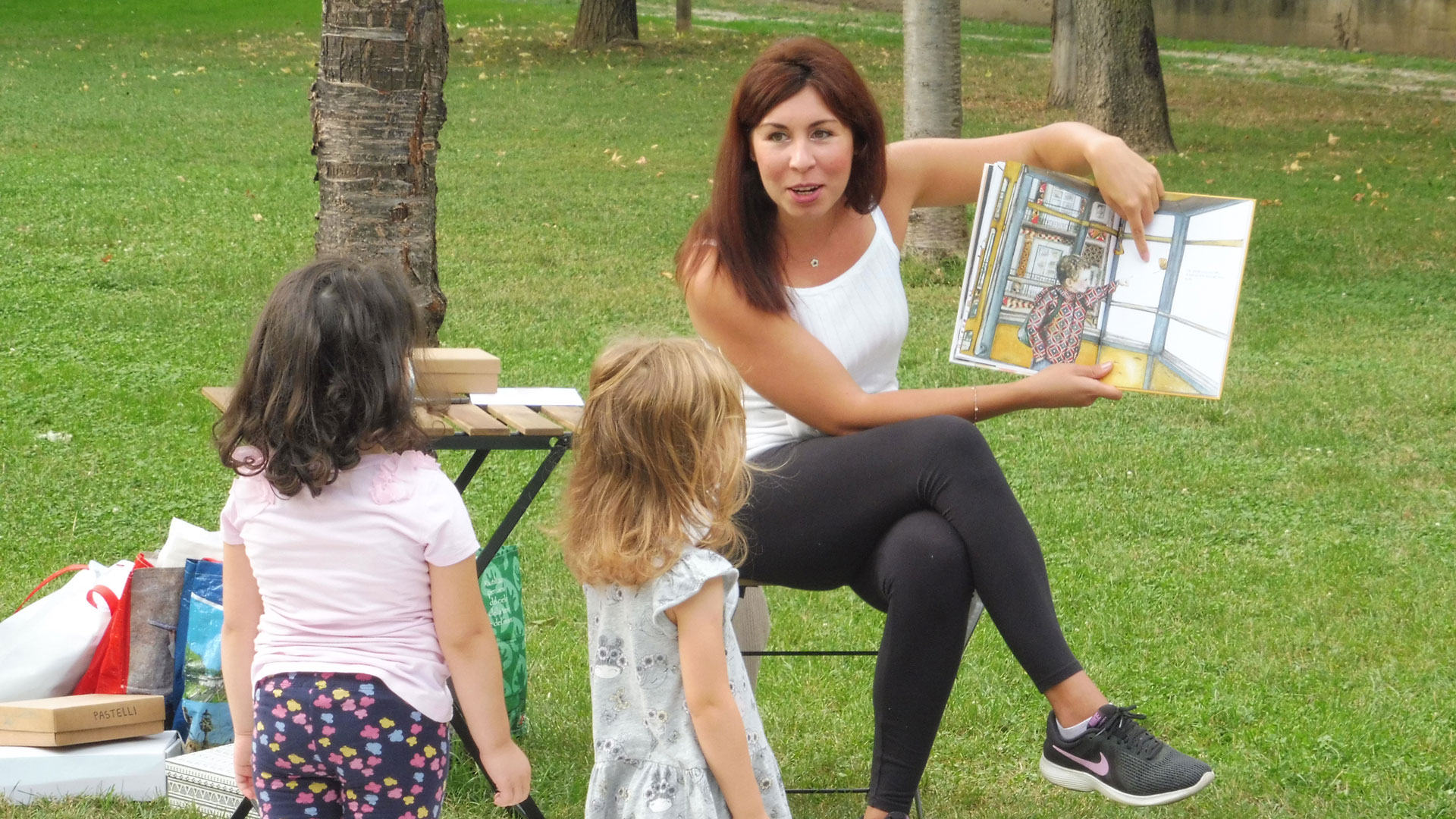 Lettura e creatività all’aperto: “Una foglia” al parco Rignon di Torino